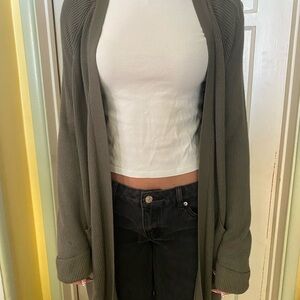 Lululemon Athletica Forest Green Women's Cardigan